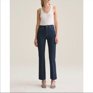 NWT Agolde 70's High Rise Boot in Genesis